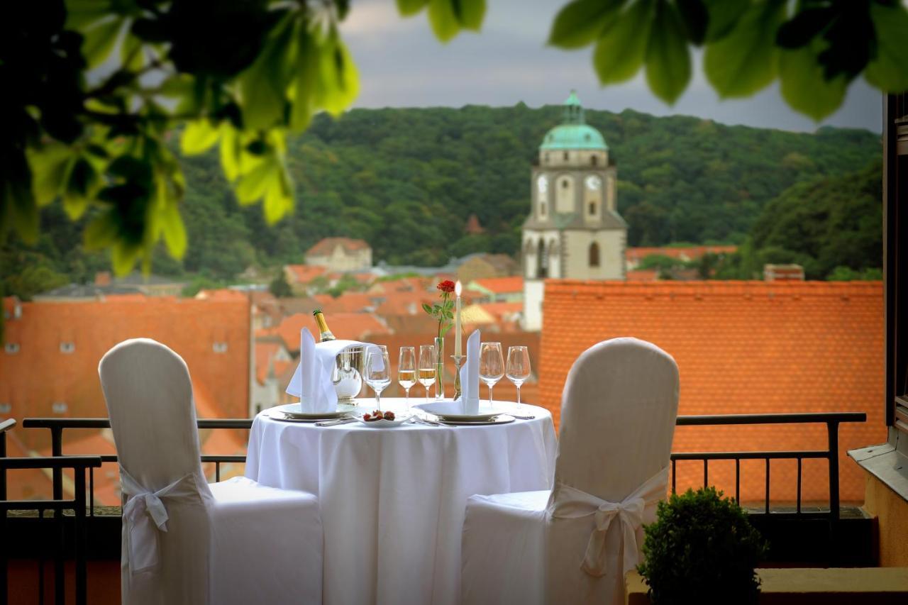 Romantik Hotel Burgkeller Residenz Kerstinghaus Мейсен Экстерьер фото