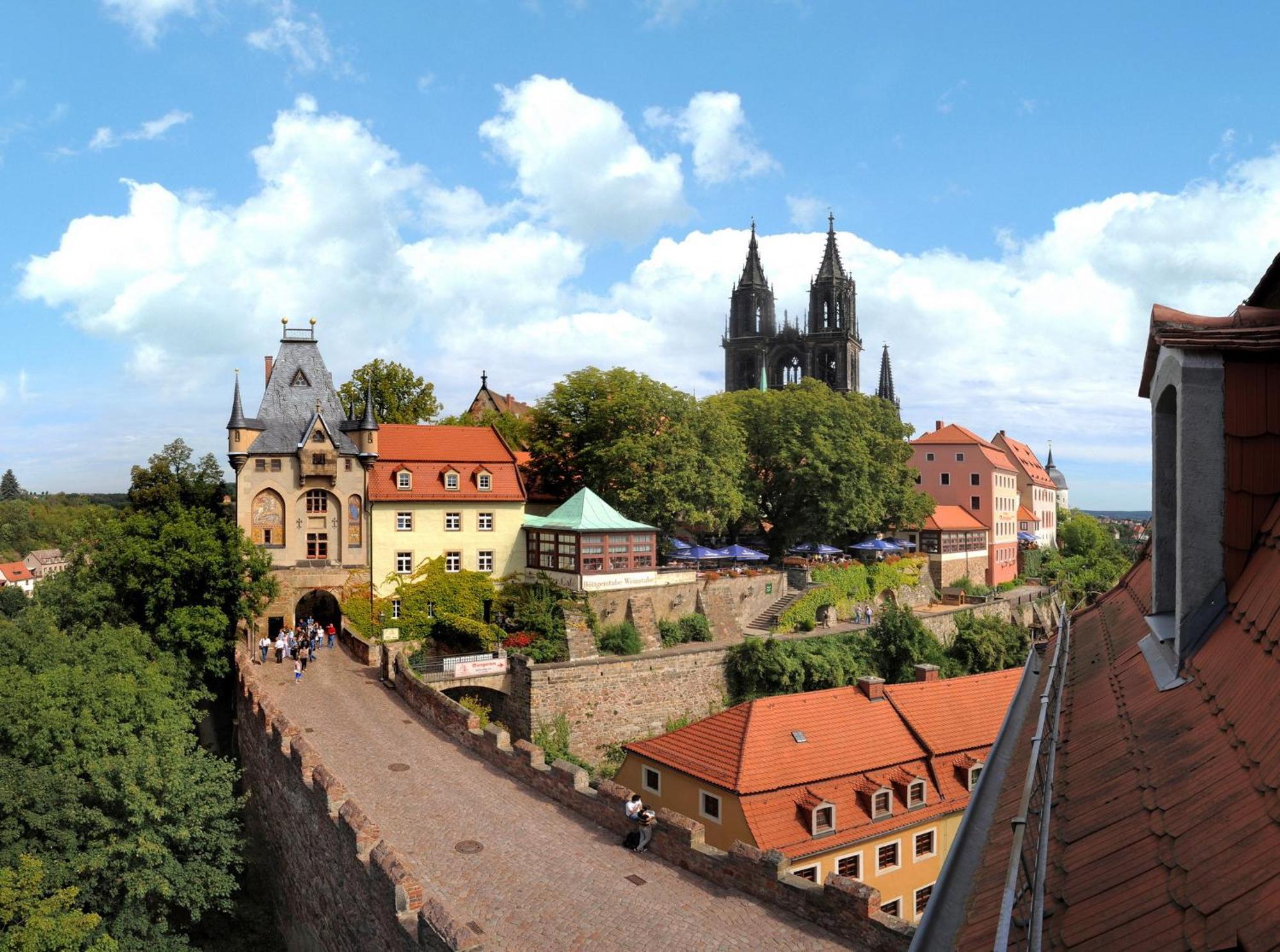 Romantik Hotel Burgkeller Residenz Kerstinghaus Мейсен Экстерьер фото