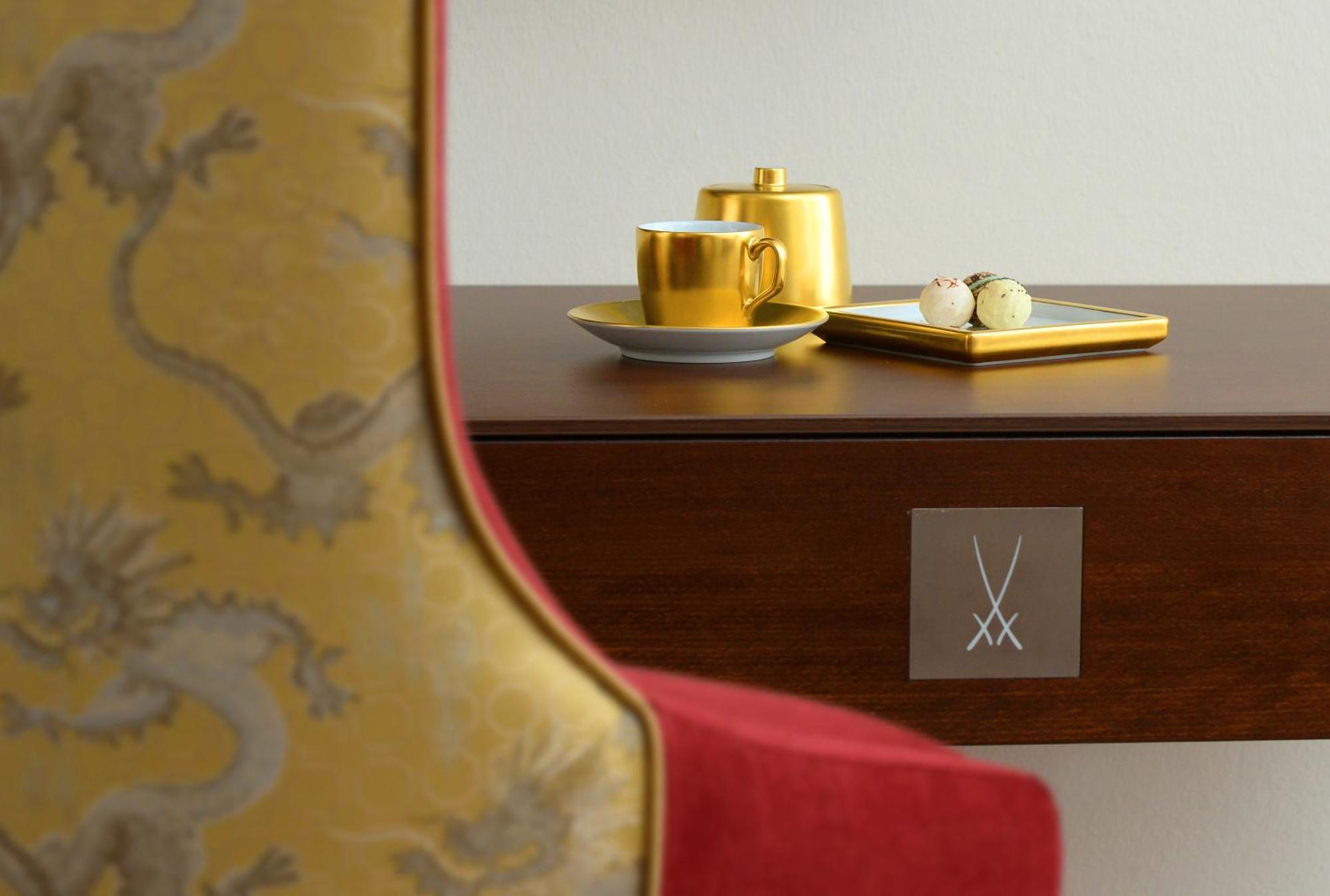 Romantik Hotel Burgkeller Residenz Kerstinghaus Мейсен Номер фото